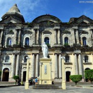 The Majestic Basilica de San Martin de Tours in Taal, Batangas